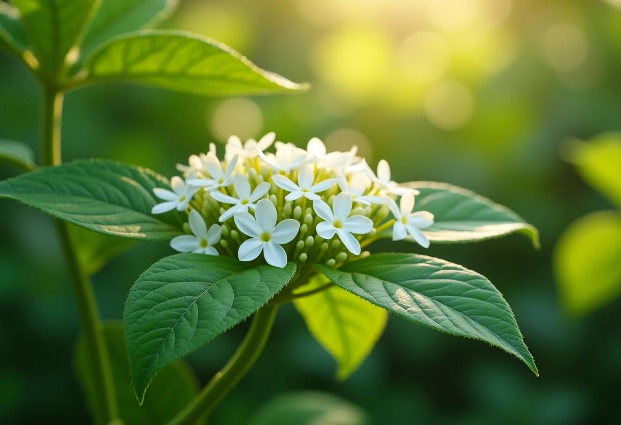 catalpa bignonioides + fleurs