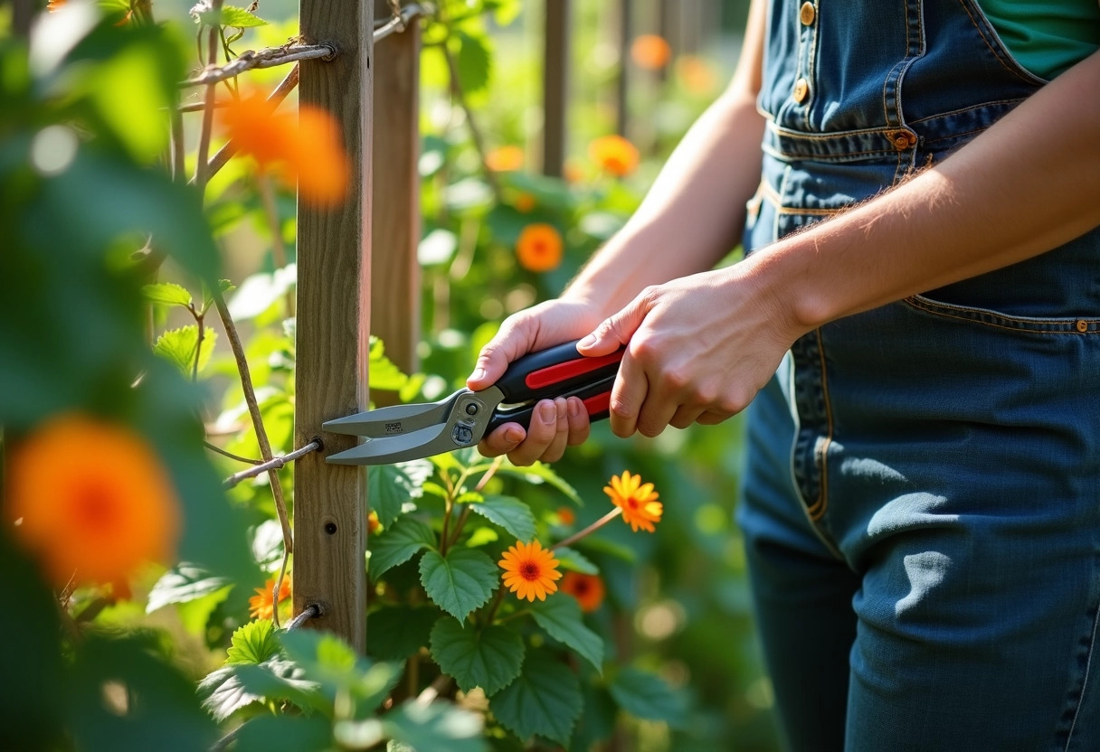 jardin treillage